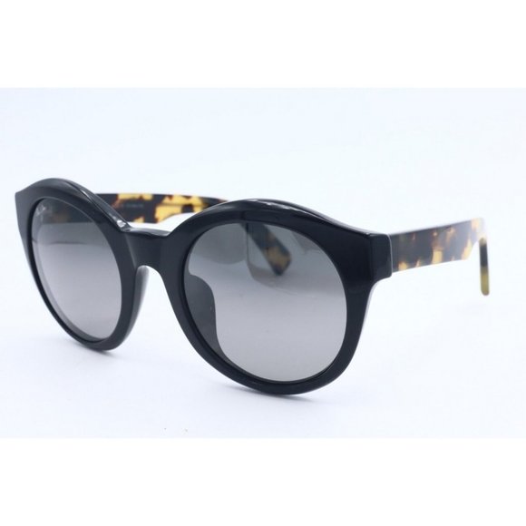 Glasses Jasmine Maui Jim Maui Jim JASMINE MJ 738-02B Round Black